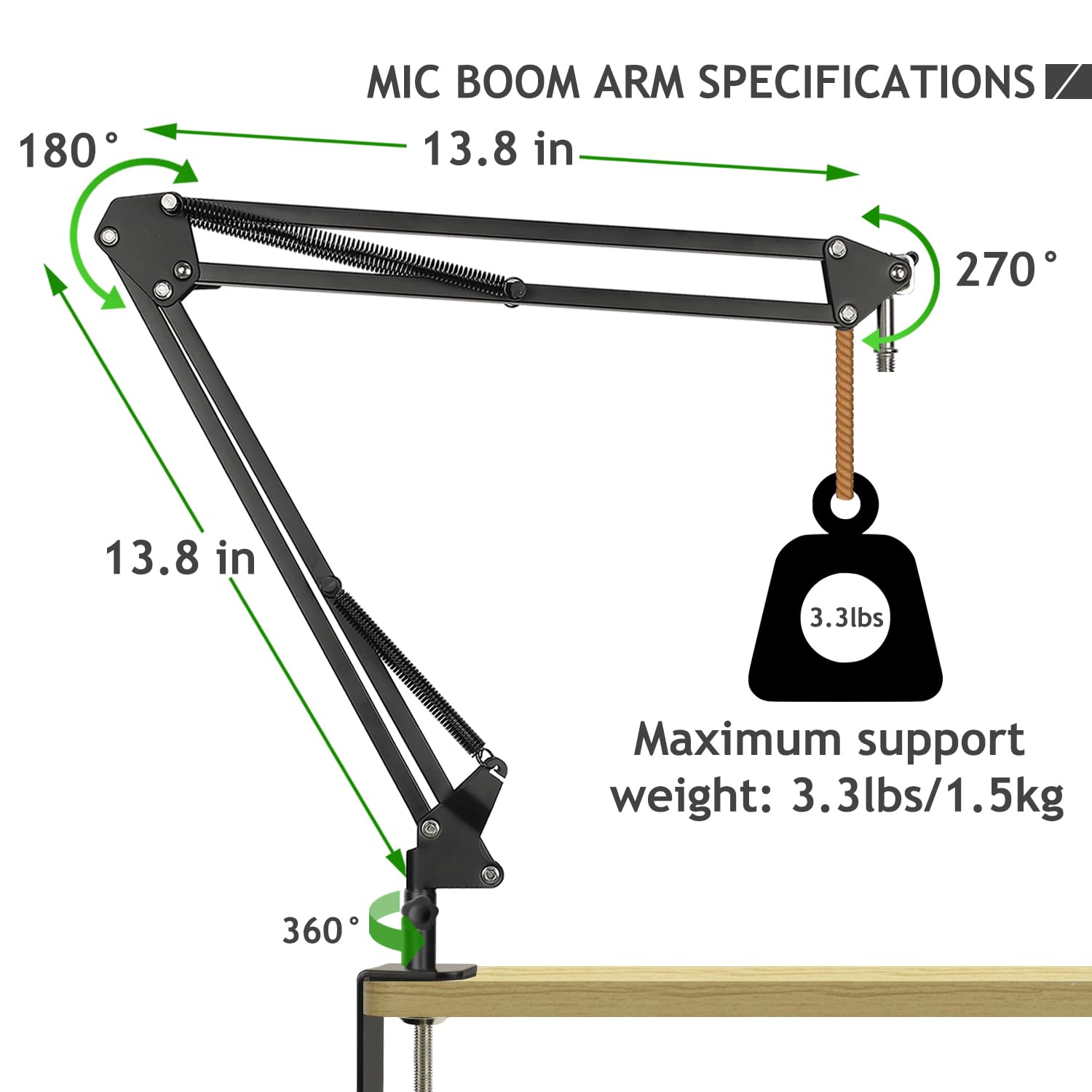 Amazon | Frgyee マイクアイソレーションシールド マイクスタンドと
